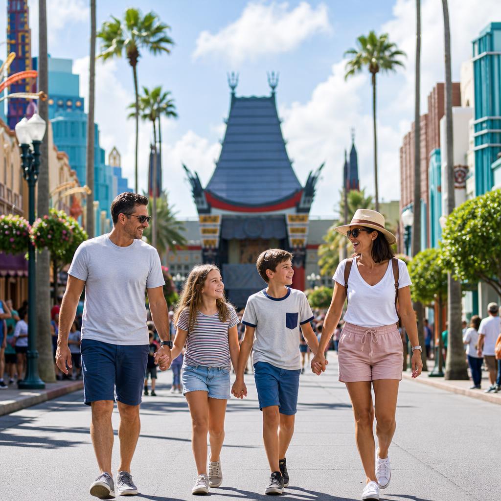 Family vacation at Universal Orlando Resort